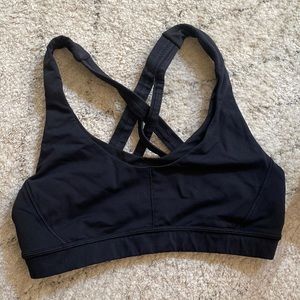 Black Lululemon Sports Bra